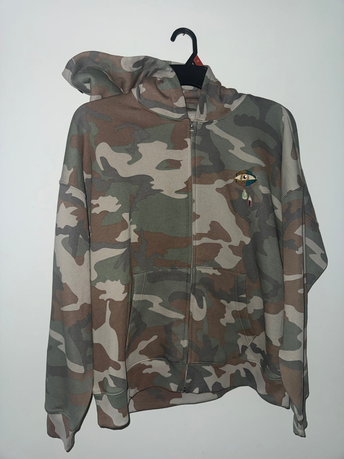 Crying eye hoodie