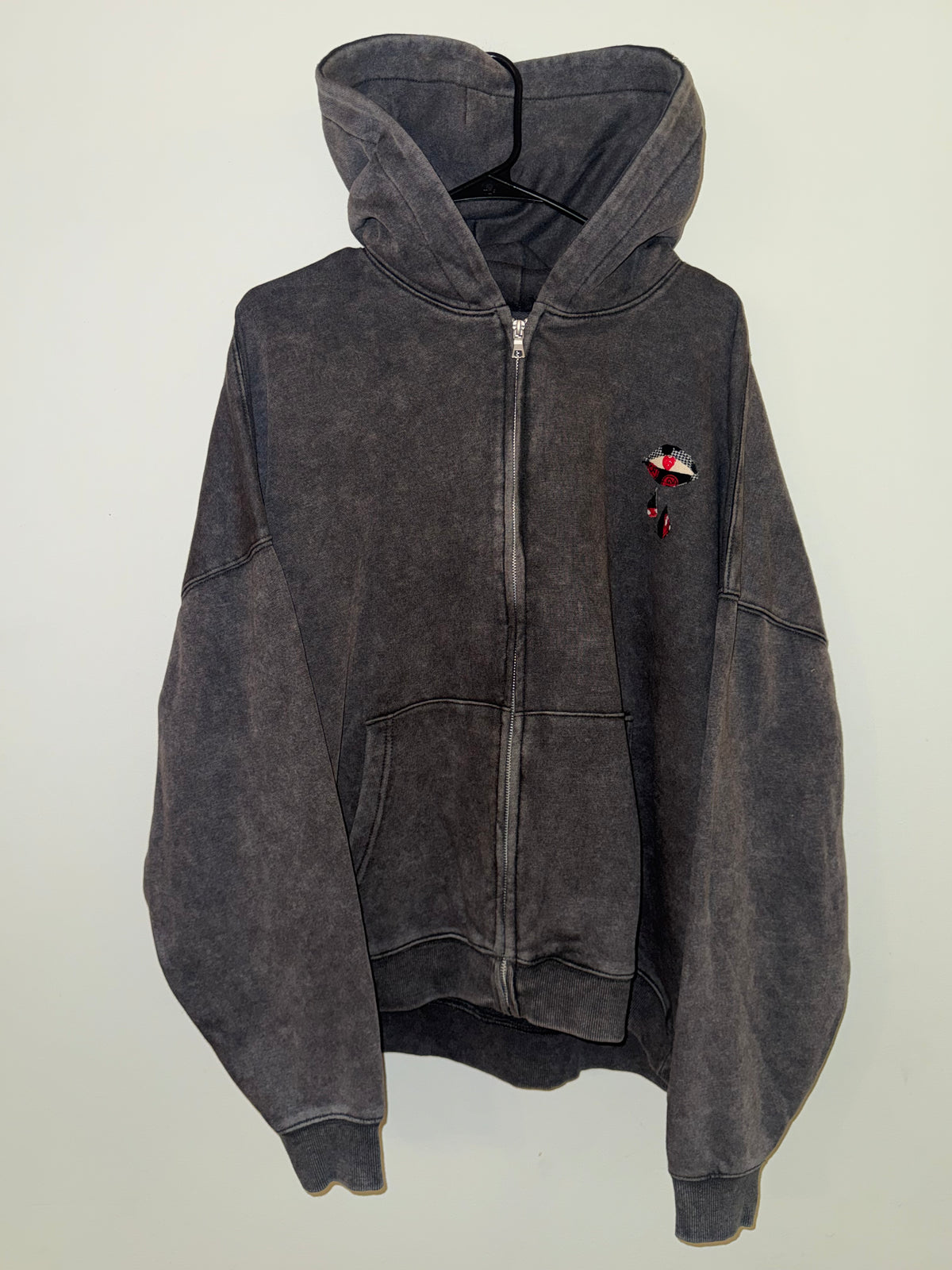 Crying eye Skull hoodie