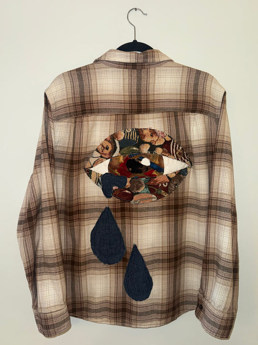 Crying eye Flannel