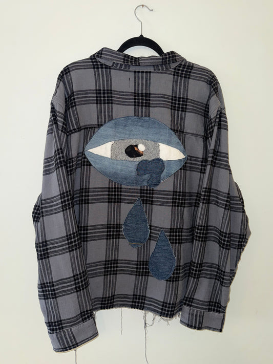 Crying eye Flannel