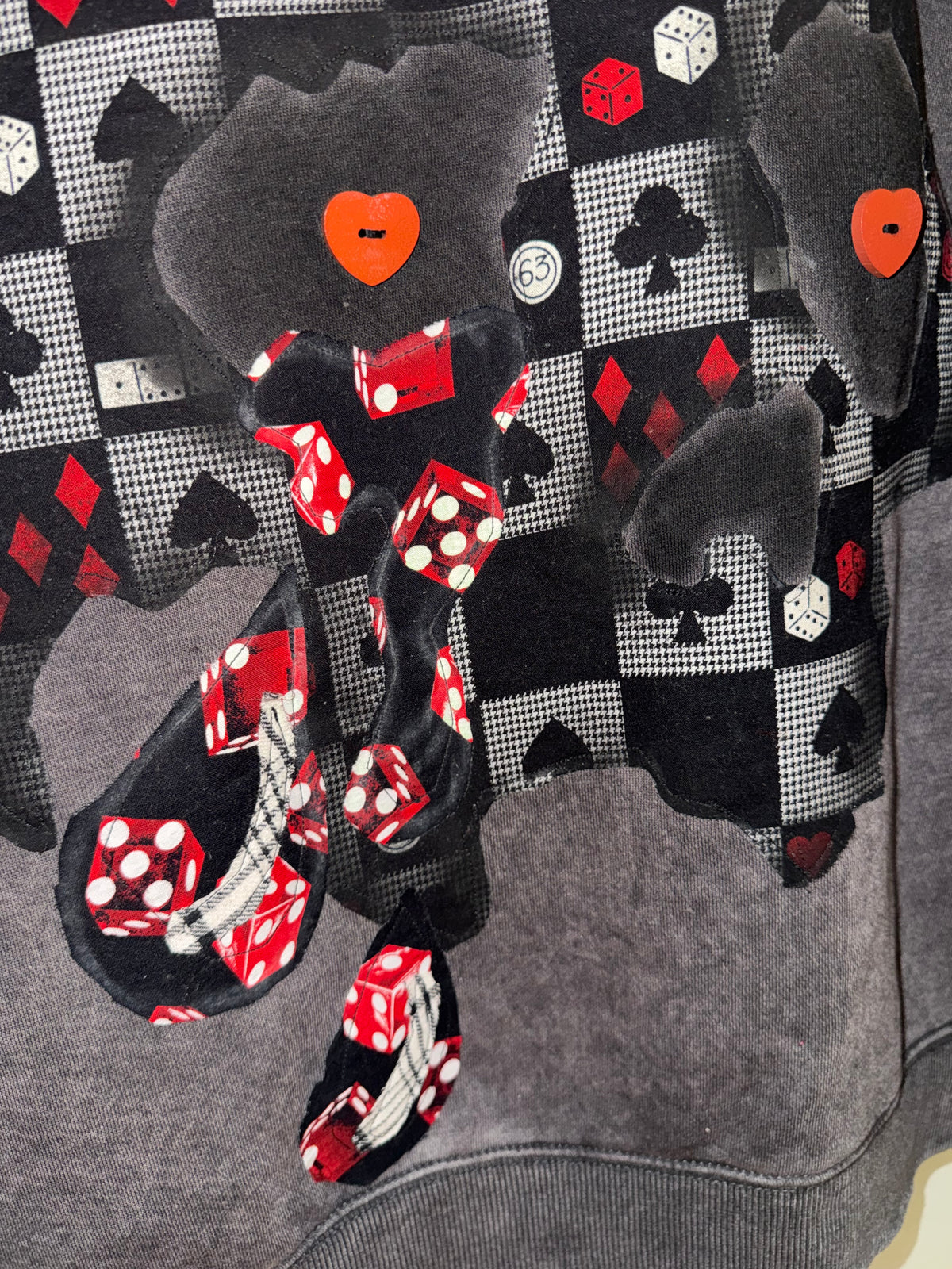 Crying eye Skull hoodie