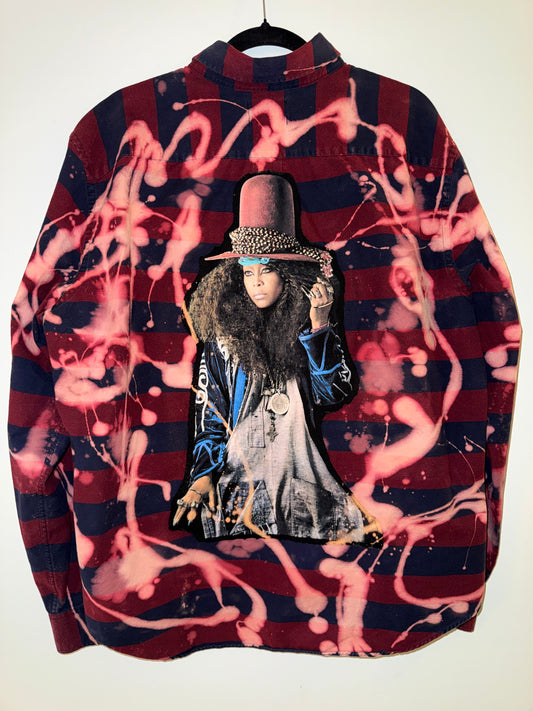 “Erykah Badu”Flannel