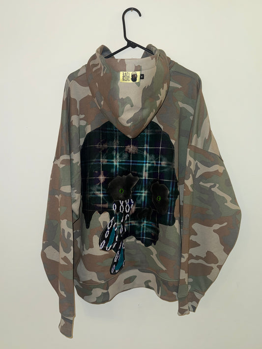 Crying eye Skull Hoodie