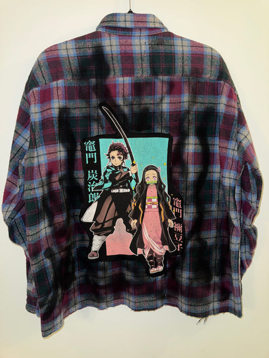 “Demon Slayer” Flannel