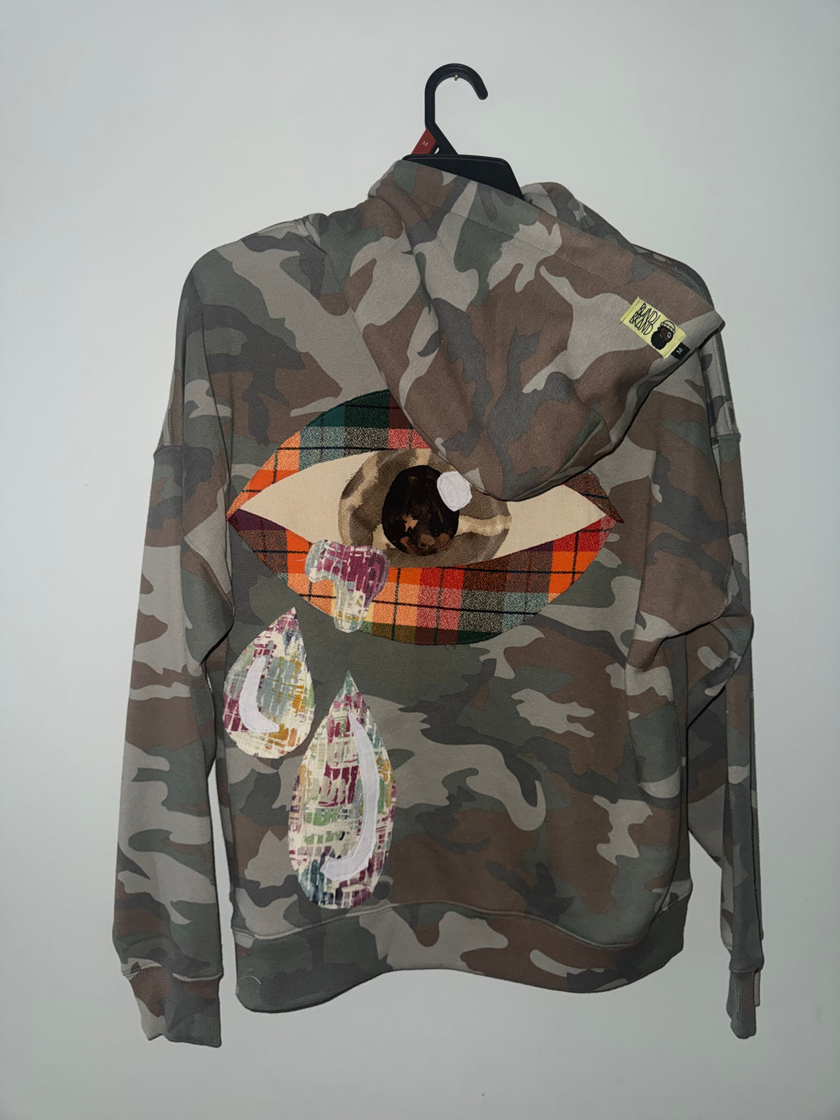 Crying eye hoodie