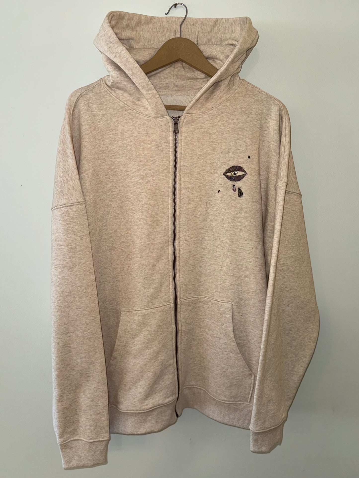 Crying eye hoodie