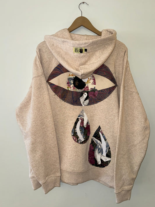 Crying eye hoodie