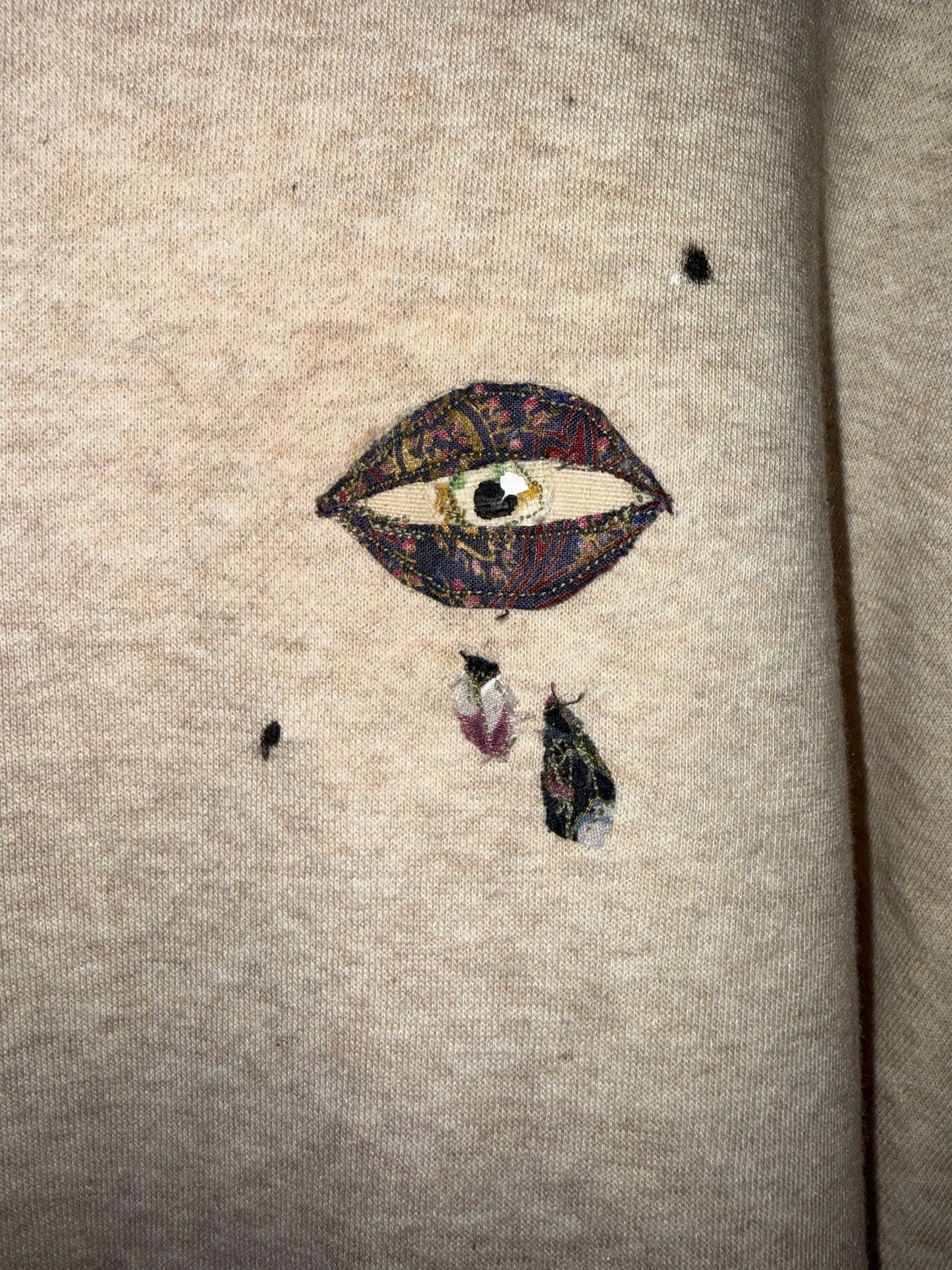 Crying eye hoodie