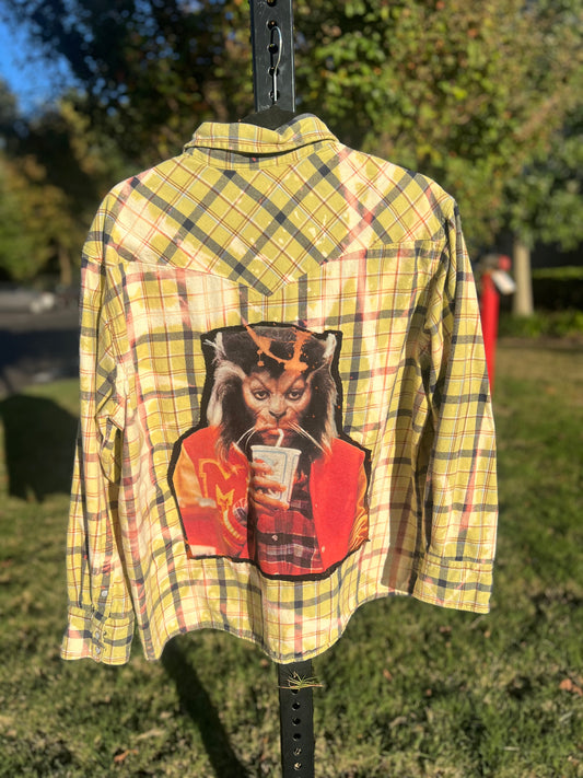 Micheal Jackson Werewolf Flannel