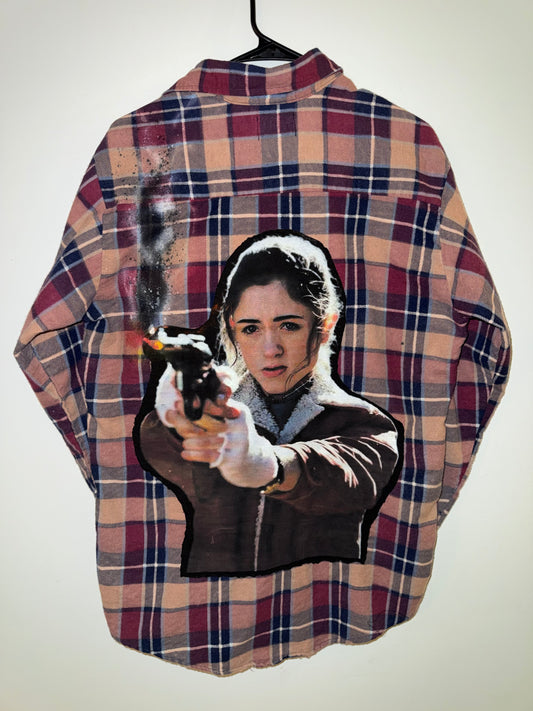“Walk’em Down Wheeler” Flannel