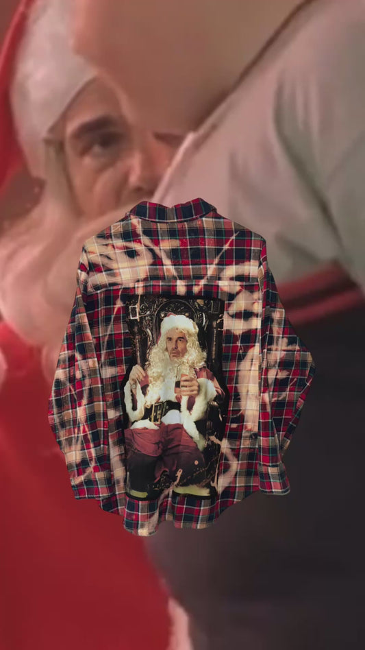 “Bad Santa” Flannel
